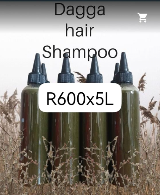 Dagga Hair Shampoo 5x